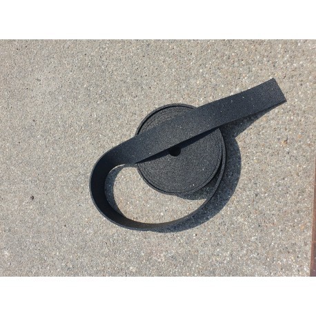 Granulaat oplegrubber 10 meter 150x10 mm
