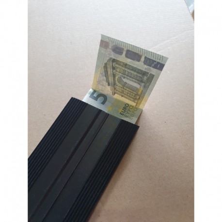 Glasrubber 58 mm per meter
