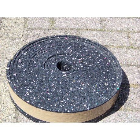 Granulaat oplegrubber 10 meter 80x10 mm